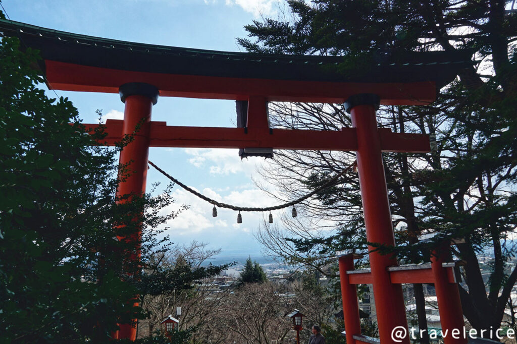 東京自由行-新倉山淺間公園-鳥居