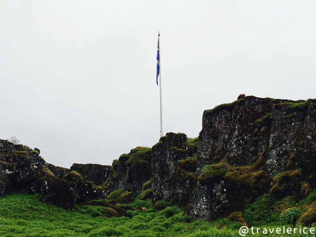 Thingvellir 辛格韋德利國家公園－法律石