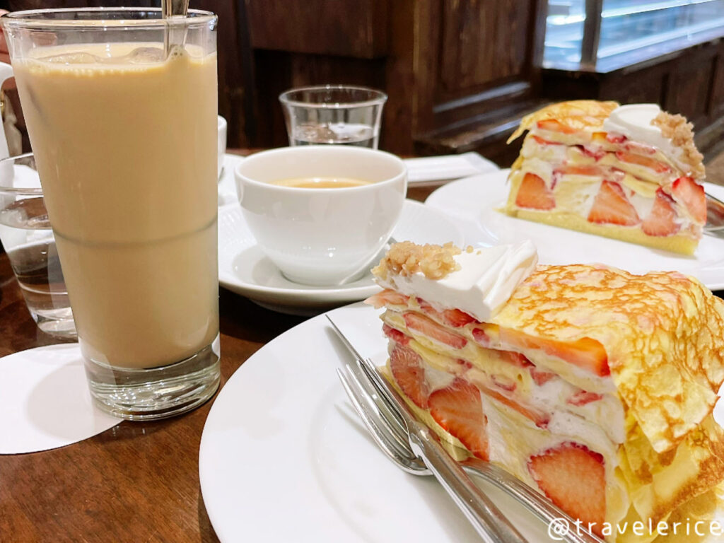 【東京美食】HARBS季節限定:草莓水果千層蛋糕