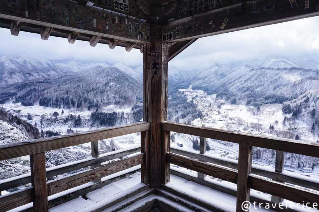 【仙台自由行】山形縣山寺一日遊,五大堂平台眺望風景