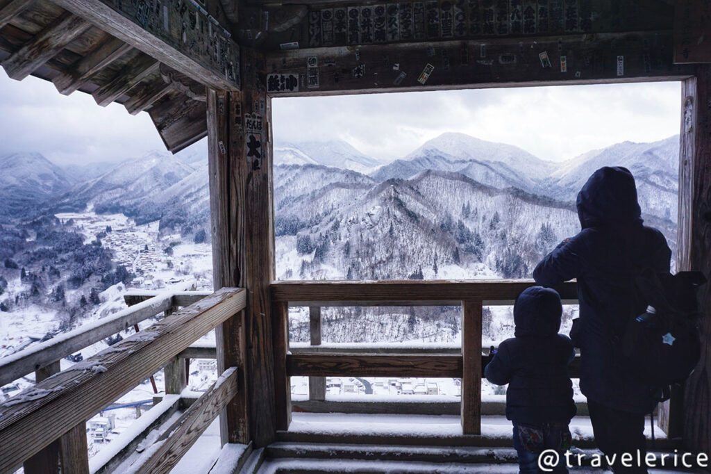 【仙台自由行】山形縣山寺一日遊,五大堂平台眺望風景