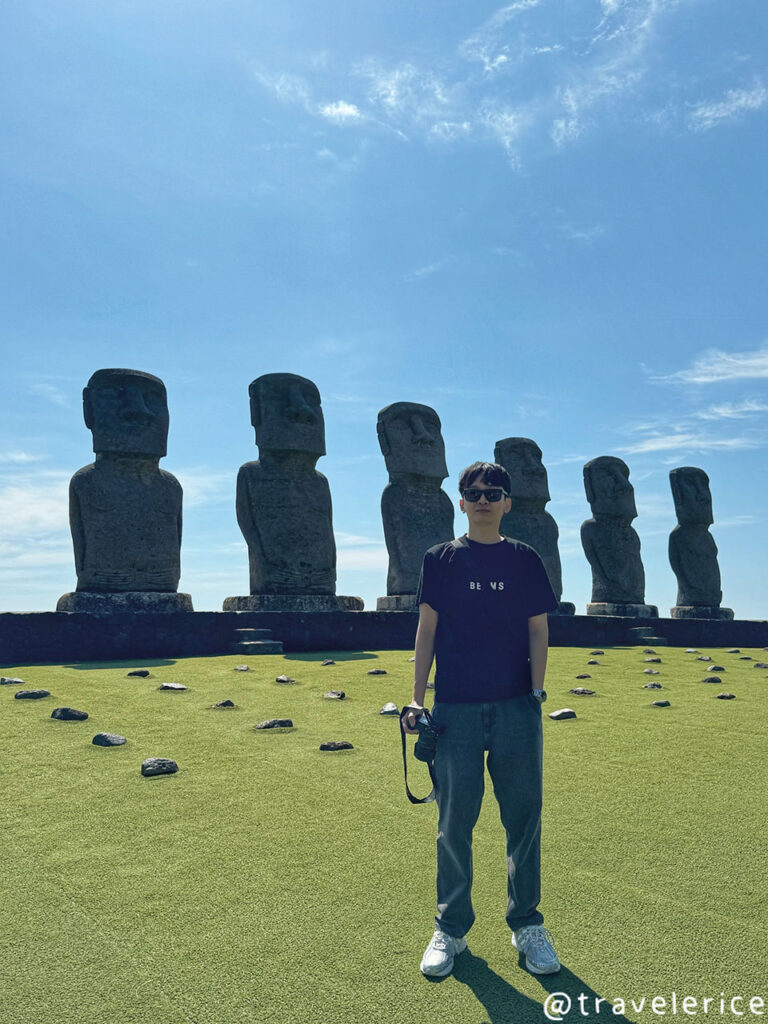 【宮崎】日南太陽花園-摩艾石像MOAI