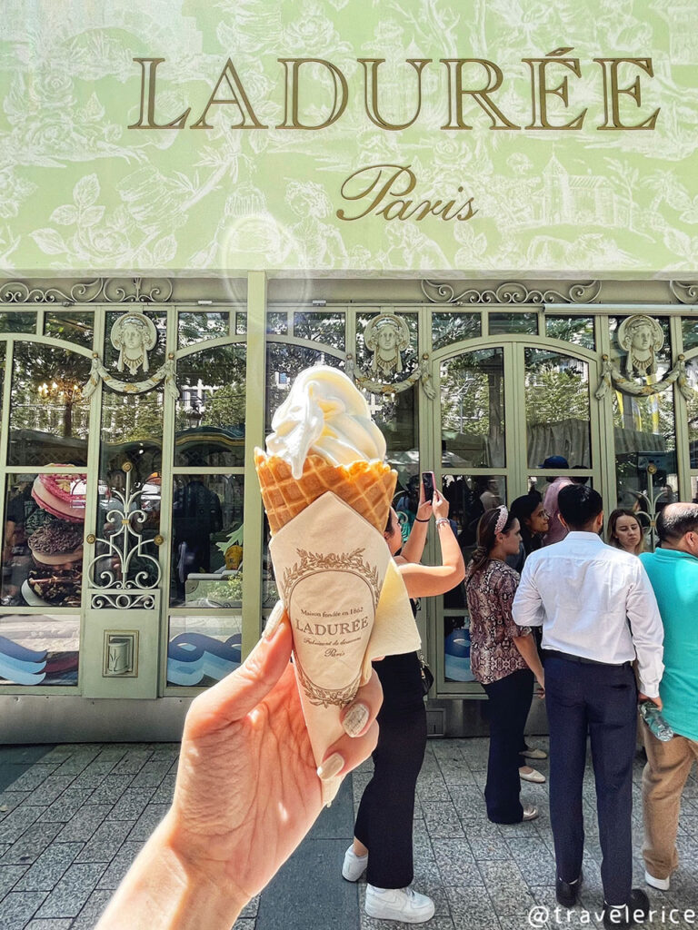 【巴黎】推薦甜點: Ladurée 冰淇淋