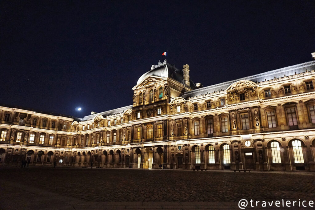 羅浮宮 Musée du Louvre夜景