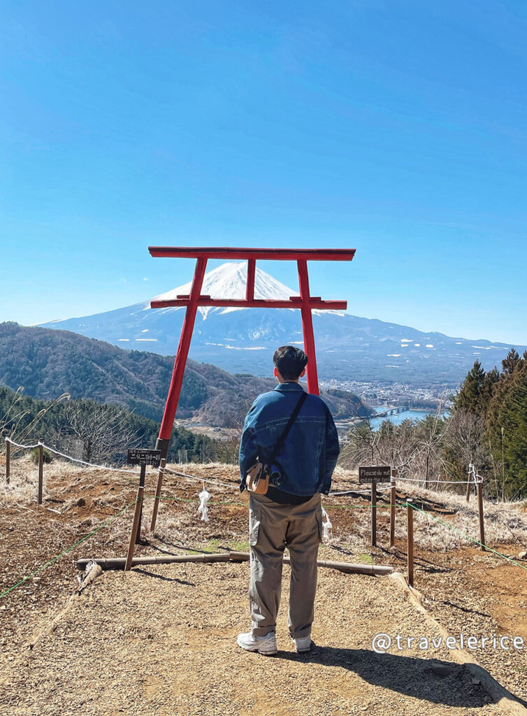 【河口湖】天空鳥居遙拜所