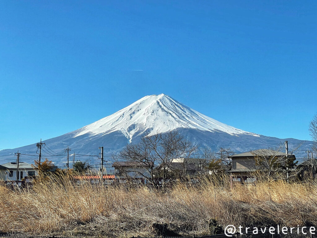 【河口湖】富士山
