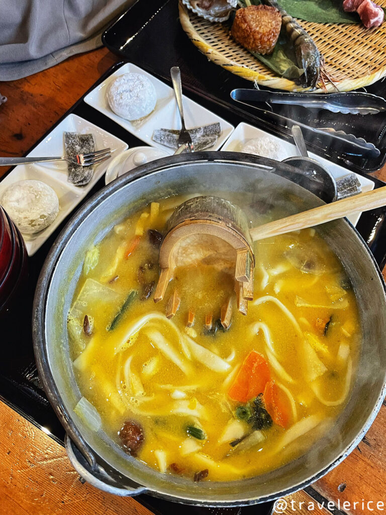 河口湖料理|餺飪麵