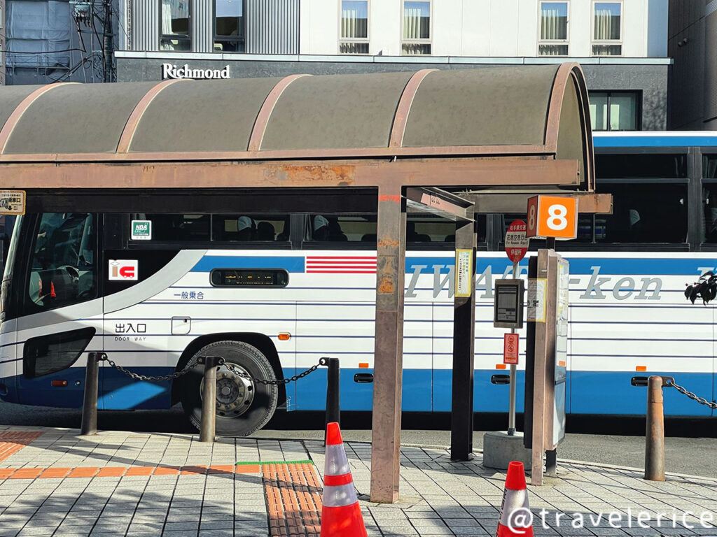 盛岡車站去花巻機場的巴士